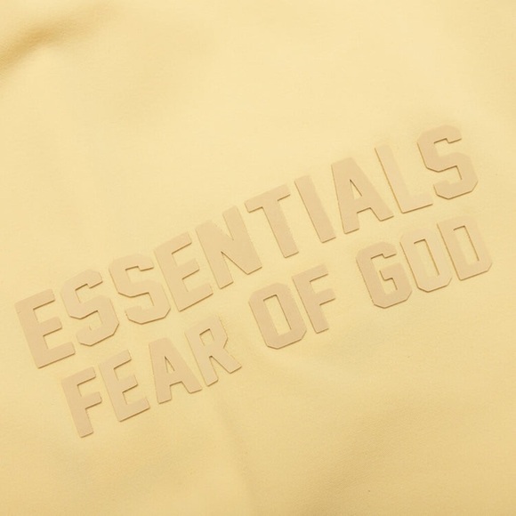 FEAR OF GOD ESSENTIALS WOMEN'S RUNNING SHORT | Color:LIGHT TUSCAN | NEW/NWT🔥🔥 - Picture 4 of 16